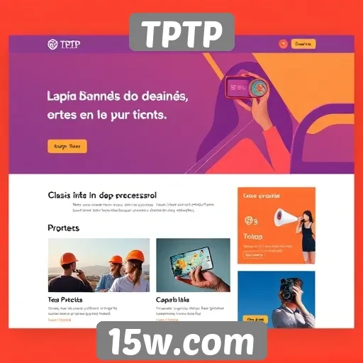 Revisão do design do site TPTP em 2025